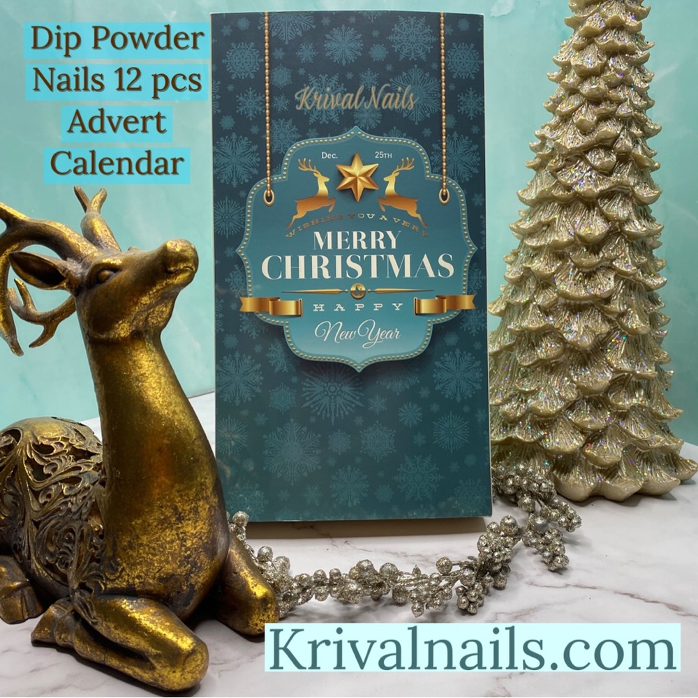 Dip Powder Nails Advent Calendar
